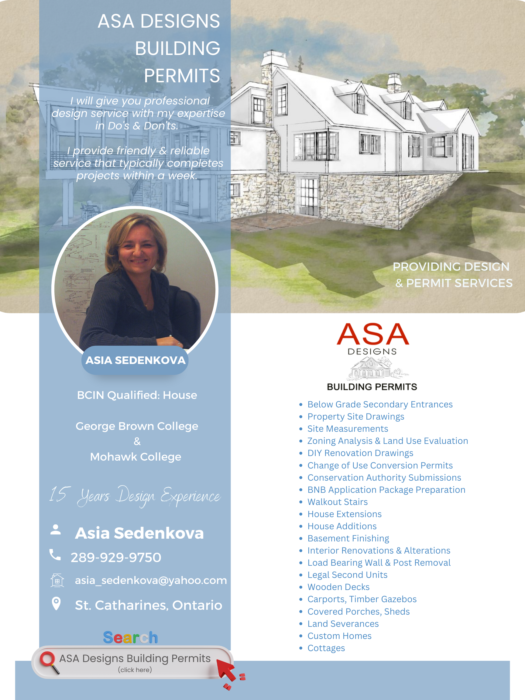 ASA Designs Buildings Permits