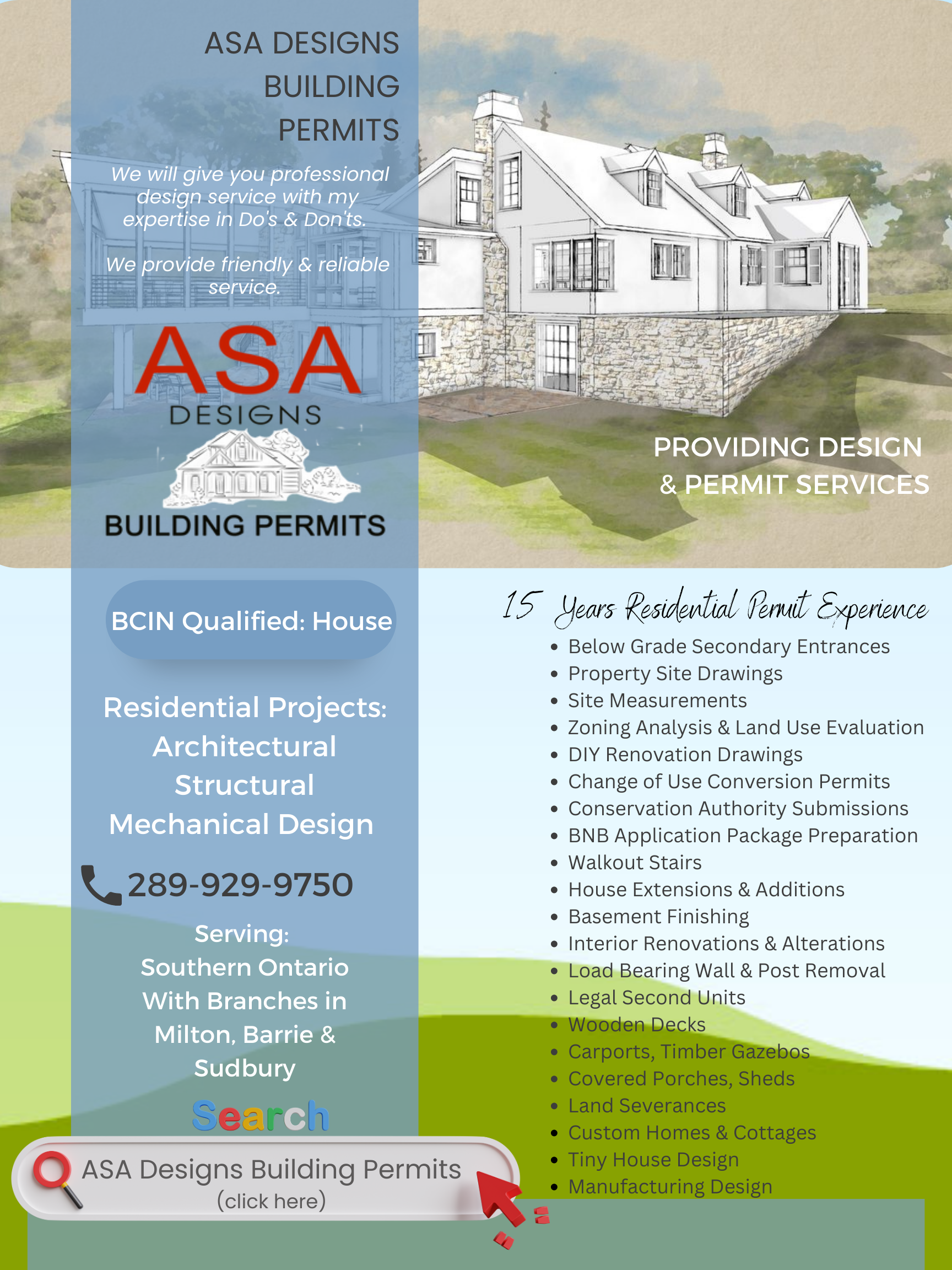 ASA Designs Buildings Permits