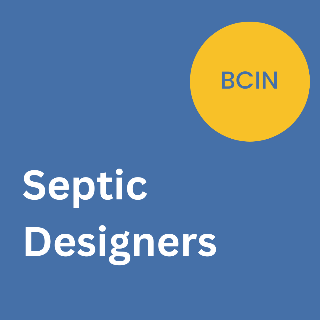 BCIN Septic Designers